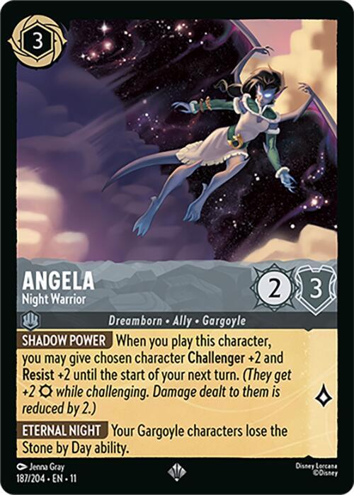 Lorcana - Angela - Night Warrior - Winterspell (11)