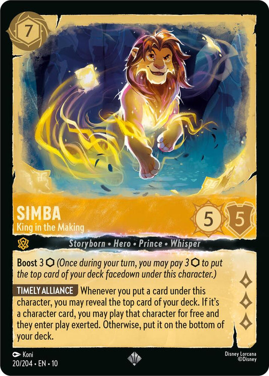 Lorcana - Simba King in the Making - Whispers in the Well (10)