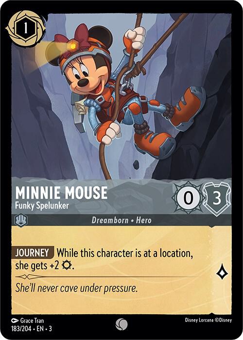 Lorcana - Minnie Mouse - Funky Spelunker - Into the Inklands (3)
