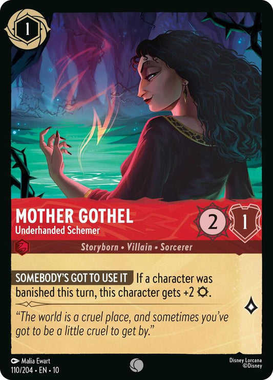 Lorcana - Mother Gothel Underhanded Schemer - Whispers in the Well (10)