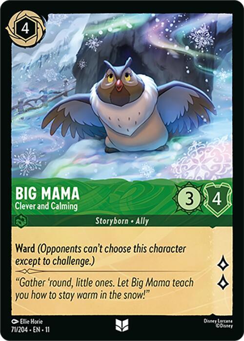 Lorcana - Big Mama - Clever and Calming - Winterspell (11)