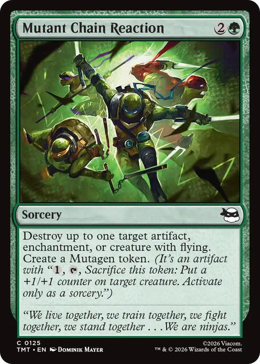 MTG - Mutant Chain Reaction - Teenage Mutant Ninja Turtles (TMT)