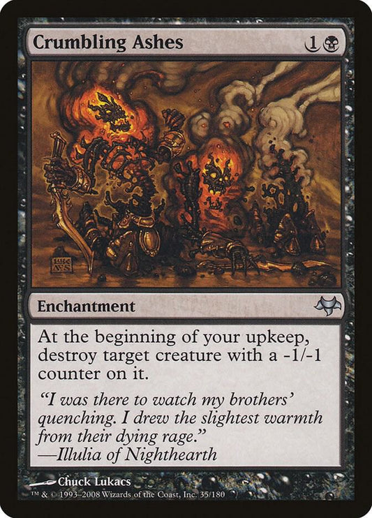 MTG - Crumbling Ashes - Eventide (EVE)