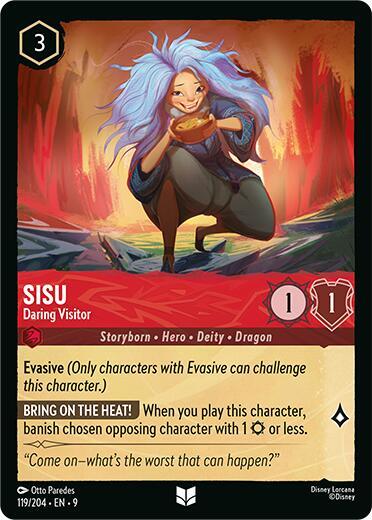 Lorcana - Sisu - Daring Visitor - Fabled (9)