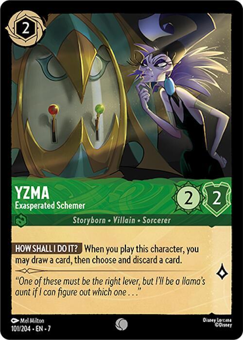 Lorcana - Yzma - Exasperated Schemer - Archazia's Island (7)