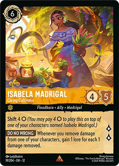Lorcana - Isabela Madrigal - Caring Cultivator - Wilds Unknown (12)