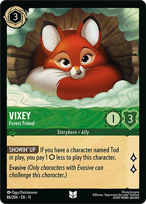 Lorcana - Vixey - Forest Friend - Winterspell (11)