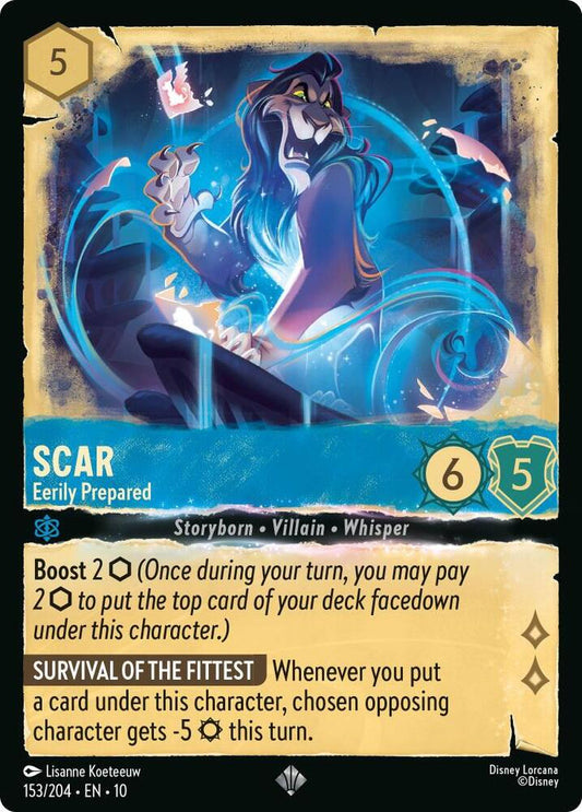 Lorcana - Scar Eerily Prepared - Whispers in the Well (10)