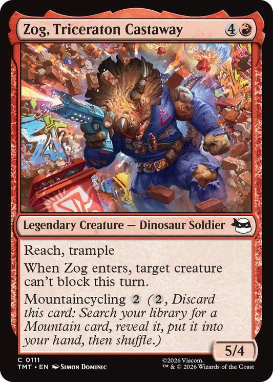 MTG - Zog, Triceraton Castaway - Teenage Mutant Ninja Turtles (TMT)