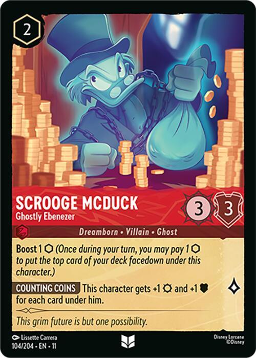 Lorcana - Scrooge McDuck - Ghostly Ebenezer - Winterspell (11)