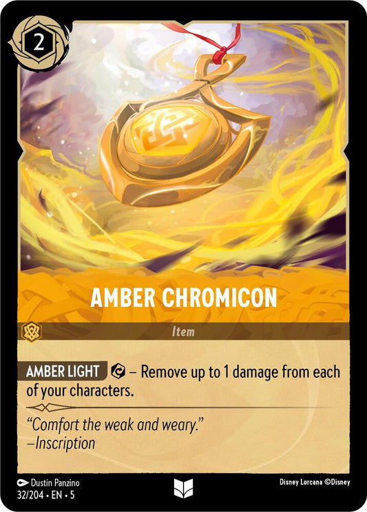 Lorcana - Amber Chromicon - Cold Foil - Shimmering Skies (5)