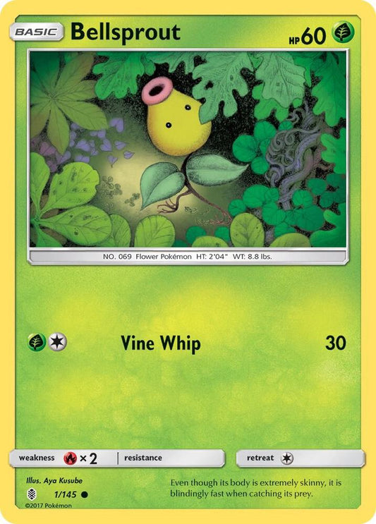 Pokemon - Bellsprout - SM - Guardians Rising (SM02) Reverse Holofoil