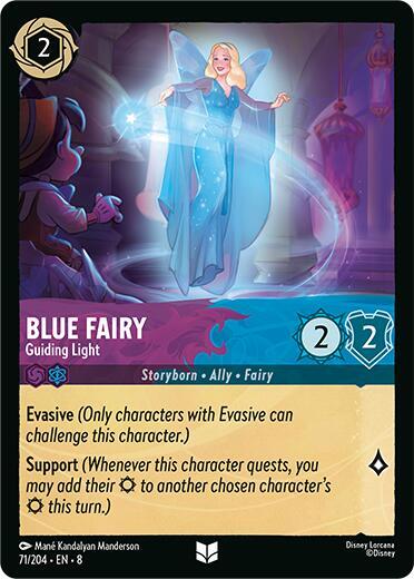 Lorcana - Blue Fairy Guiding Light - Reign of Jafar (8)