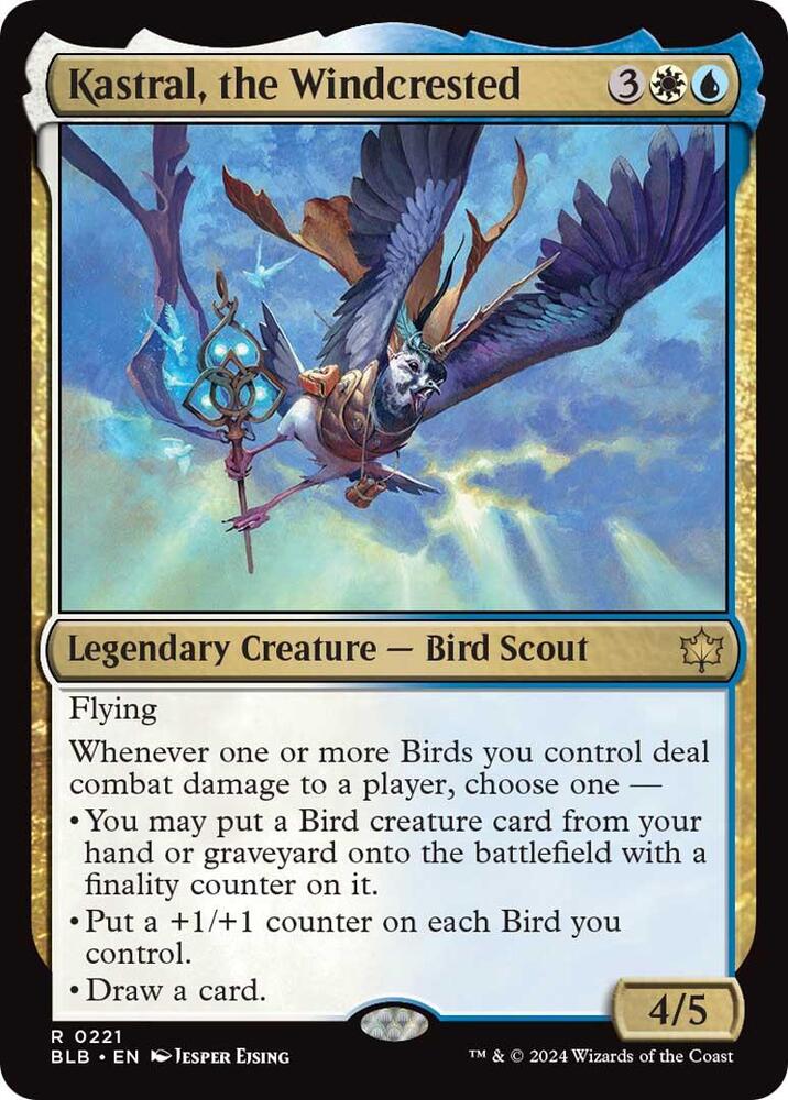 MTG - Kastral, the Windcrested - Bloomburrow (BLB)