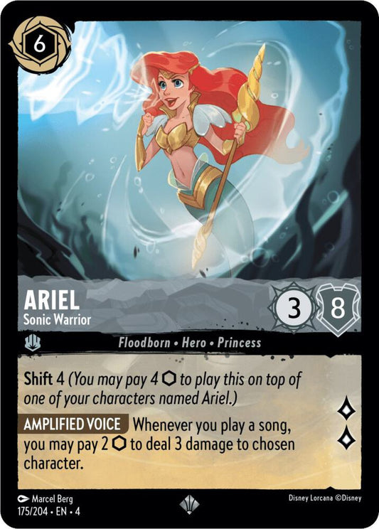 Lorcana - Ariel - Sonic Warrior - Ursula's Return (4)