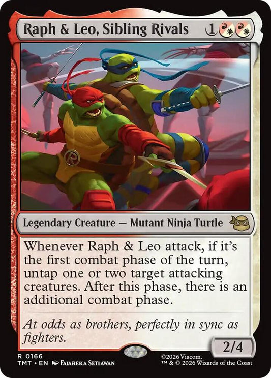 MTG - Raph & Leo, Sibling Rivals - Teenage Mutant Ninja Turtles (TMT)