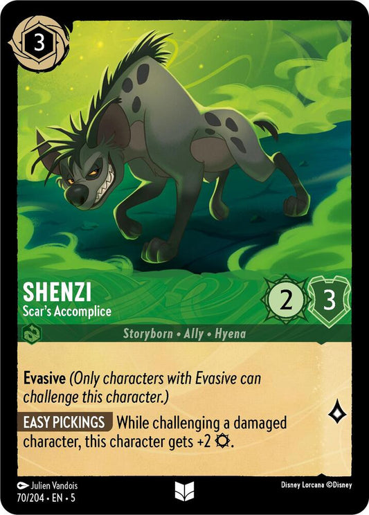 Lorcana - Shenzi - Scar's Accomplice - Shimmering Skies (5)