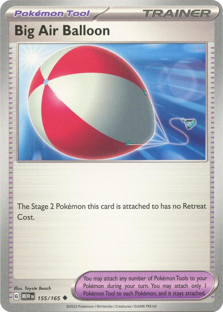 Pokemon - Big Air Balloon - SV: Scarlet & Violet 151 (MEW)