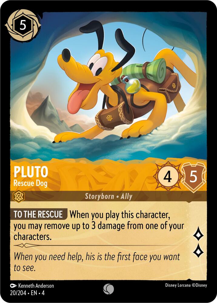 Lorcana - Pluto - Rescue Dog - Ursula's Return (4)