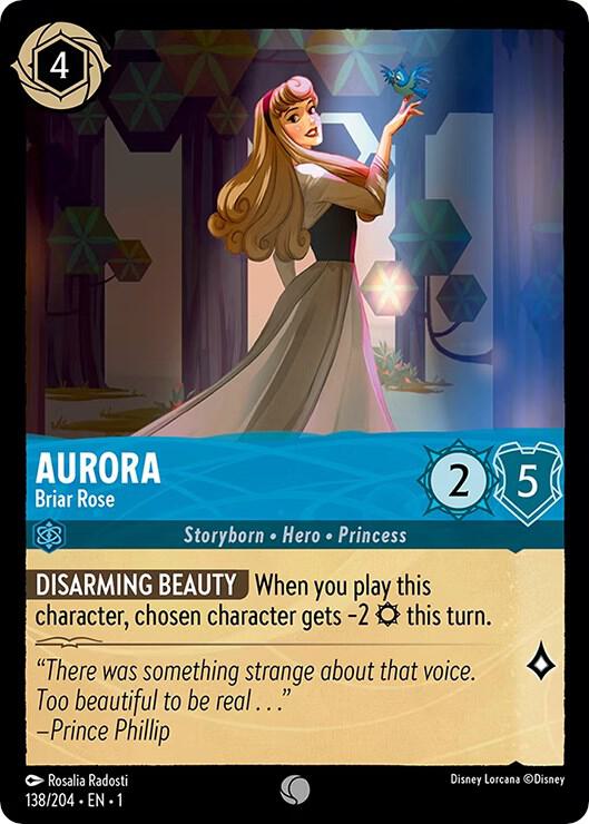 Lorcana - Aurora - Briar Rose - The First Chapter (1) Cold Foil