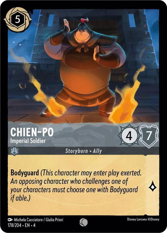 Lorcana - Chien-Po - Imperial Soldier - Ursula's Return (4)