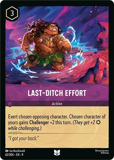 Lorcana - Last-Ditch Effort - Fabled (9)