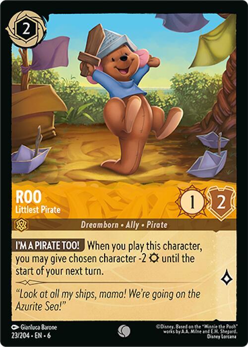 Lorcana - Roo - Littlest Pirate - Azurite Sea (6)