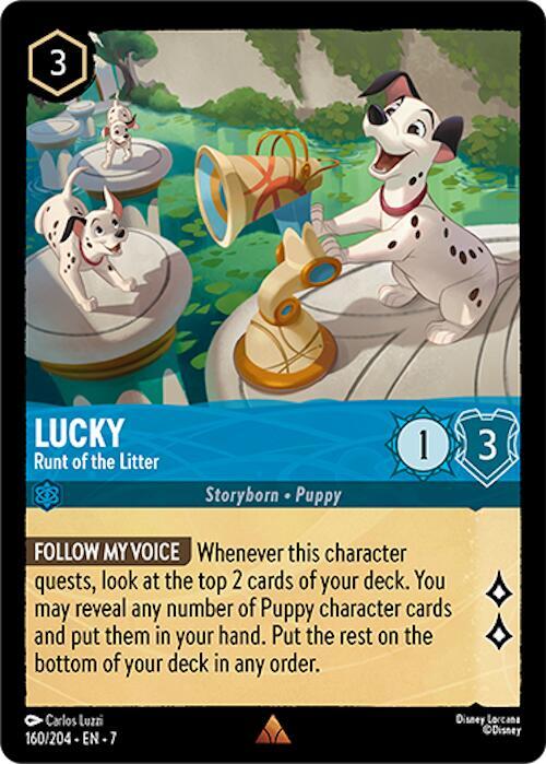 Lorcana - Lucky - Runt of the Litter - Archazia's Island (7)