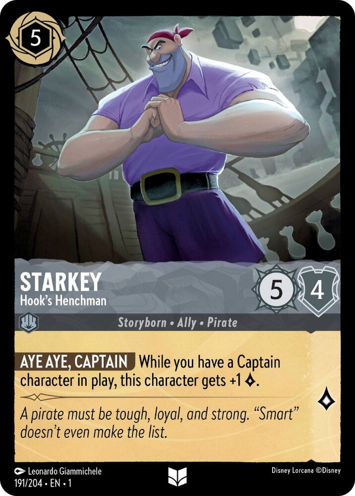 Lorcana - Starkey - Hook's Henchman - The First Chapter (1)