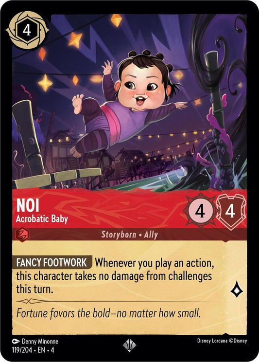 Lorcana - Noi - Acrobatic Baby - Ursula's Return (4)