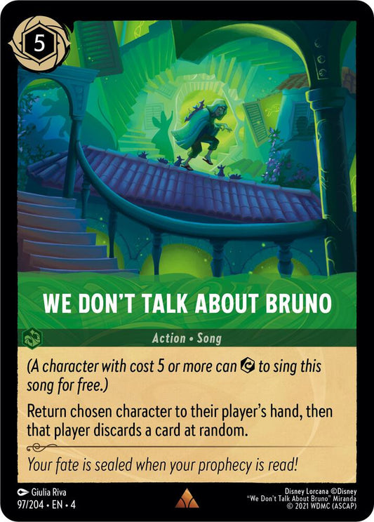 Lorcana - We Don't Talk About Bruno - Cold Foil - Ursula's Return (4)