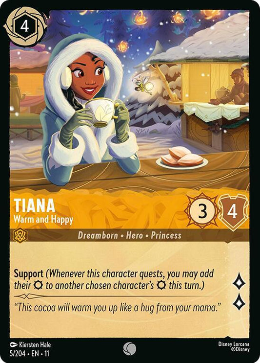 Lorcana - Tiana - Warm and Happy - Winterspell (11)