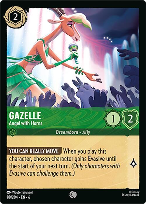 Lorcana - Gazelle - Angel with Horns - Azurite Sea (6)