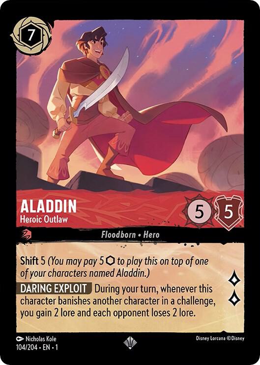 Lorcana - Aladdin - Heroic Outlaw - The First Chapter (1)
