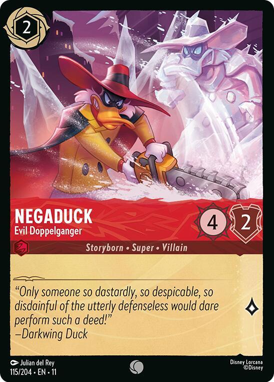 Lorcana - Negaduck - Evil Doppelganger - Winterspell (11)