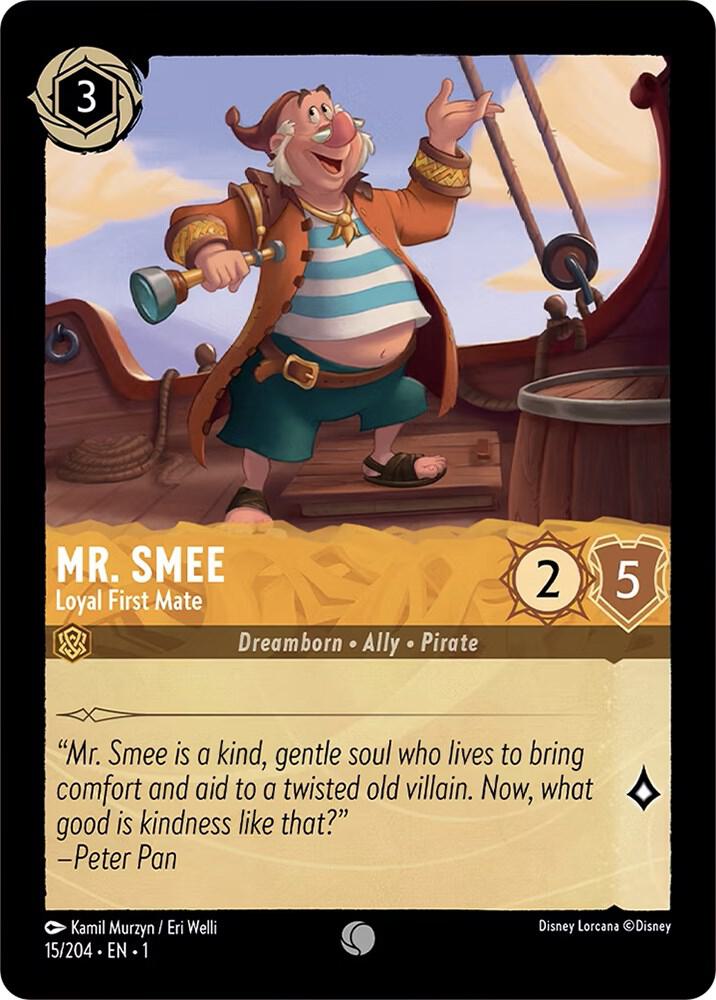 Lorcana - Mr. Smee - Loyal First Mate - The First Chapter (1)