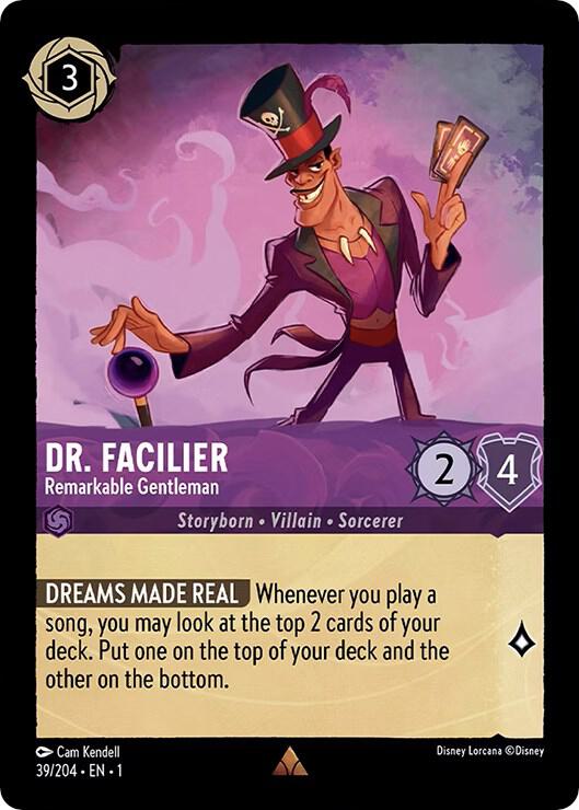 Lorcana - Dr. Facilier - Remarkable Gentleman - The First Chapter (1)
