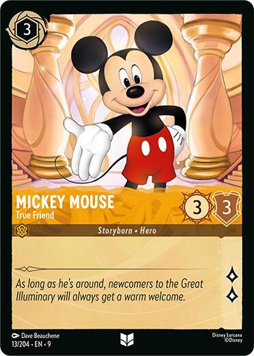 Lorcana - Mickey Mouse - True Friend - Fabled (9)