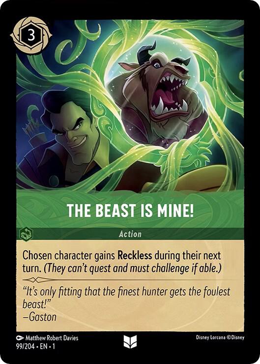Lorcana - The Beast is Mine! - The First Chapter (1)