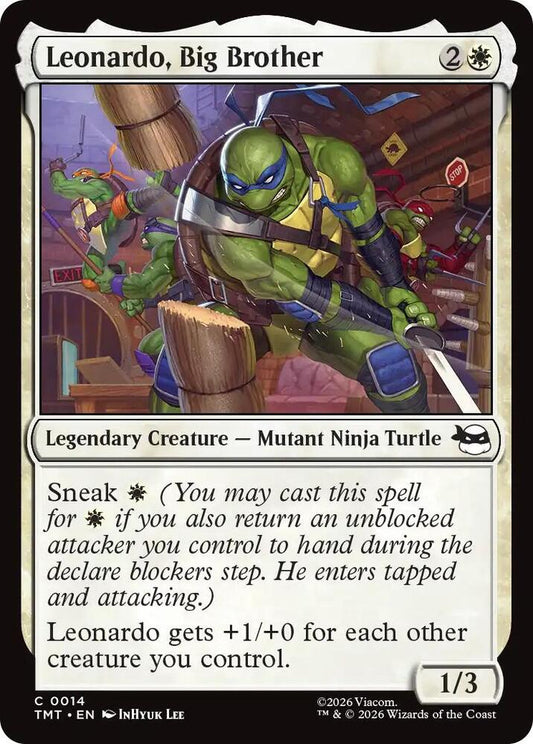 MTG - Leonardo, Big Brother - Teenage Mutant Ninja Turtles (TMT)