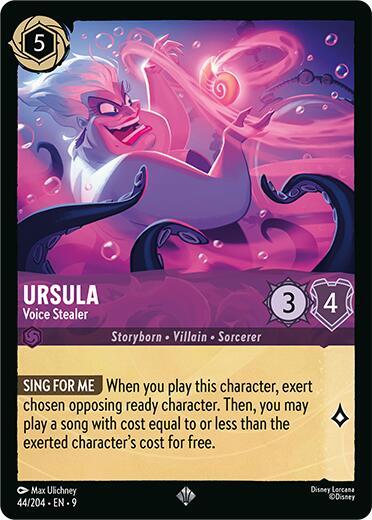Lorcana - Ursula - Voice Stealer - Fabled (9)