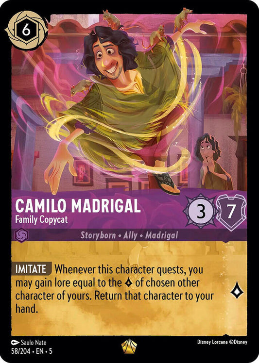 Lorcana - Camilo Madrigal - Family Copycat - Shimmering Skies (5)