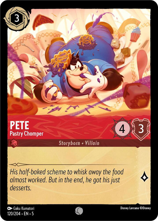 Lorcana - Pete - Pastry Chomper - Shimmering Skies (5)
