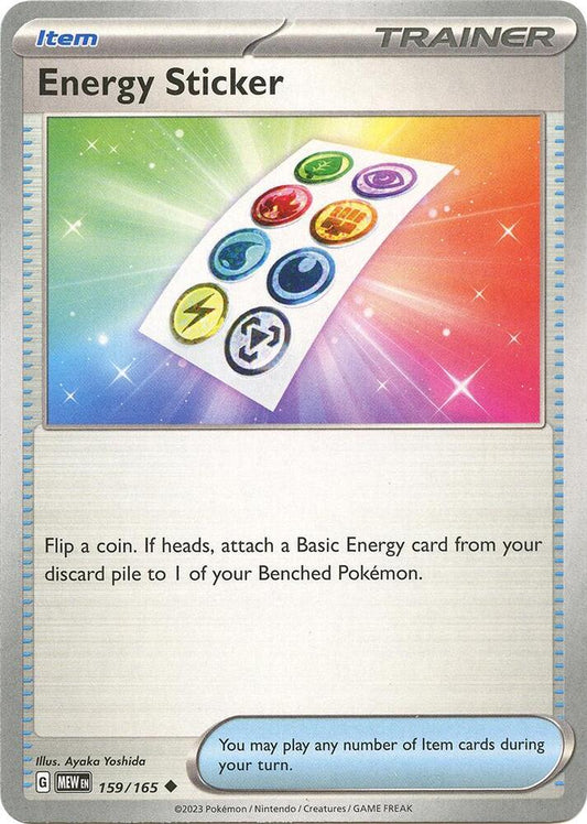 Pokemon - Energy Sticker - SV: Scarlet & Violet 151 (MEW)