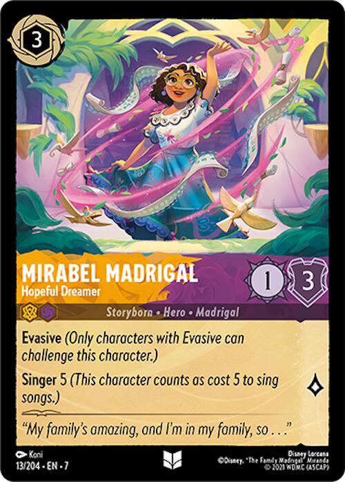 Lorcana - Mirabel Madrigal - Hopeful Dreamer - Archazia's Island (7)