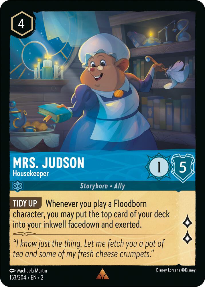 Lorcana - Mrs. Judson - Housekeeper - Rise of the Floodborn (2)