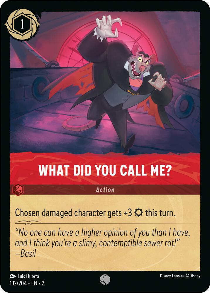 Lorcana - What Did You Call Me? - Rise of the Floodborn (2)