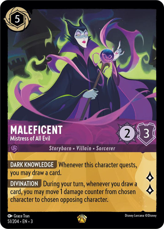 Lorcana - Maleficent - Mistress of All Evil - Into the Inklands (3)