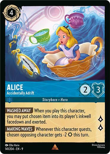 Lorcana - Alice - Accidentally Adrift - Fabled (9)