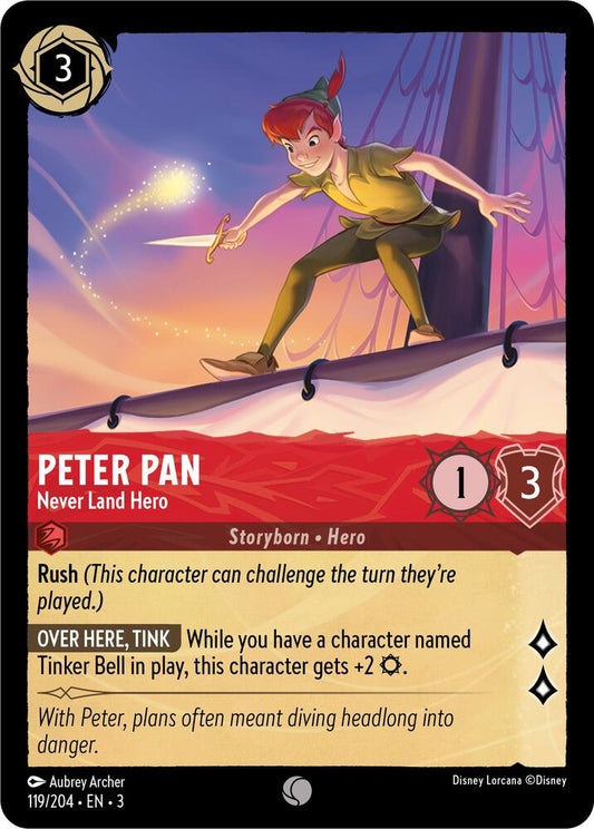 Lorcana - Peter Pan - Never Land Hero - Into the Inklands (3)